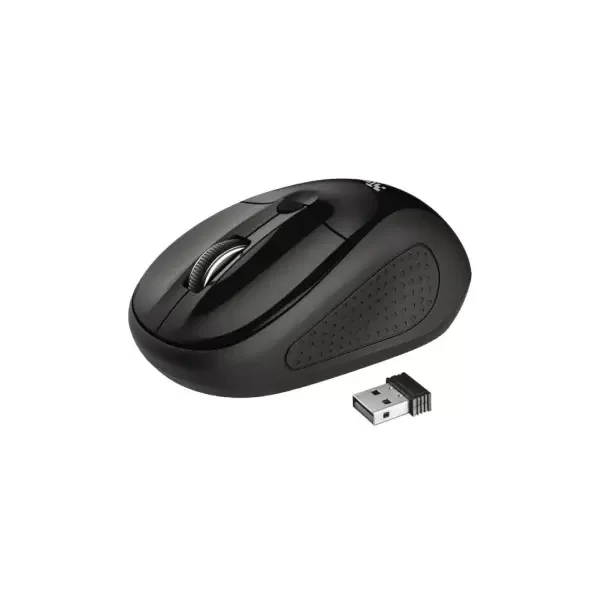 Teclado com Fios + Rato Trust Primo 4-in-1 Home Office Set | Idioma: Português | Preto